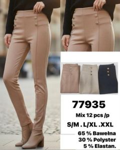 Spodnie elastyczny (S-2XL /12szt)