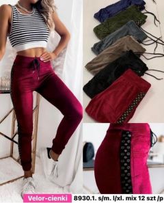 Spodnie welurowy (S-XL/12szt )