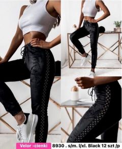 Spodnie welurowy (S-XL/12szt )