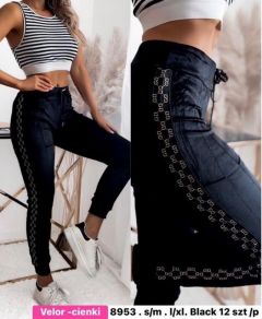 Spodnie welurowy (S-XL/12szt )