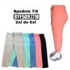 PLUS_Spodnie damskie 7/8 (2XL-6XL/12szt)