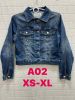 Kurtka jeansowa damska (XS-xL/10szt)
