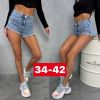 Szorty jeans damskie (34-42/10szt)