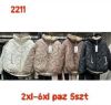 Kurtka damskie (2-6XL/5szt)