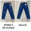 Spodnie jeans damskie (XS-xL/10szt)