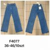 Spodnie jeans damskie (36-46/10szt)