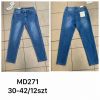 Spodnie jeans damskie (30-42/12szt)