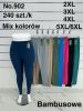 Spodnie legginsy damskie (2XL-6XL/12szt)