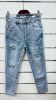 Spodnie jeans damskie (38-48/12szt)