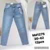 Spodnie jeans damskie  (30-42/12szt)