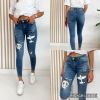 Spodnie jeans damskie (XS-XL/12szt)