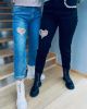 Spodnie jeans damskie (XS-XL/12Szt)