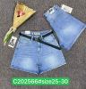 Szorty jeans damskie (25-30/10szt)