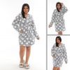 Szlafrok Damskie Turecka (S-XL/4szt)