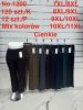 PLUS_Spodnie elastyczny (7-11XL   /12szt)