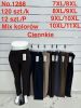 PLUS_Spodnie elastyczny (7-11XL  /12szt)