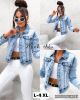 Kurtka jeansowa damska (L-4XL/10szt)