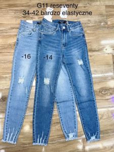 Spodnie Jeans damskie (34-42/10Szt)