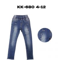 Spodnie jeansowe dzieci (4-12 LAT/10szt)