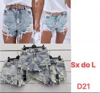 Szorty jeans damskie (SX-L/10szt)