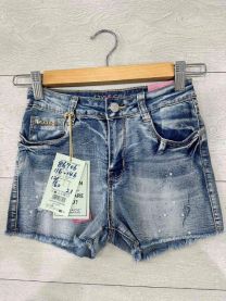 Szorty jeansy dziewczęce (116-146/12szt )