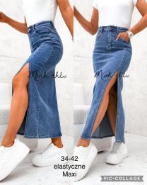 Spódnica jeansy damskie (34-42/10Szt)