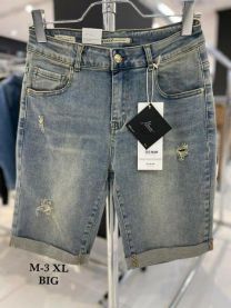 Spodenki jeans damskie (M-3XL/10szt)