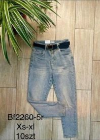 Spodnie Jeans damskie(XS-XL/10szt)