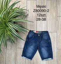 Spodenki jeans meskie (28-38/12szt)