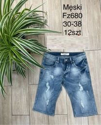 Spodenki jeans meskie (30-38/12szt)