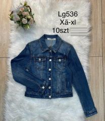 Kurtka jeansowa damska (XS-XL /10szt)