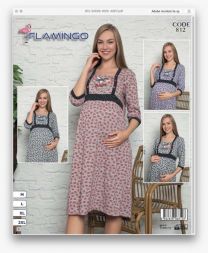 Koszule ciążowe dla karmiących(M-2XL/4szt)
