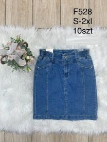 Spódnica jeansy damskie (S-2XL/10szt)