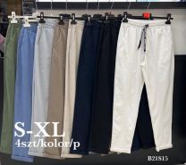 Spodnie elastyczny (S-XL/4szt)