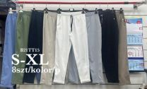 Spodnie elastyczny (S-XL /8szt)