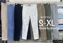 Spodnie elastyczny (S-XL/8szt)