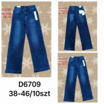 Spodnie Jeans damskie (38-46/10Szt)