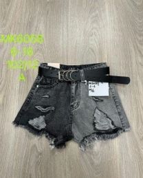 Szorty jeansy dziewczęce (6-16 LAT/12szt )
