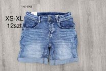 Spodenki jeans damskie(XS-XL/12szt)