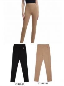 Spodnie z eko-skóry damskie (S-XL/10szt)
