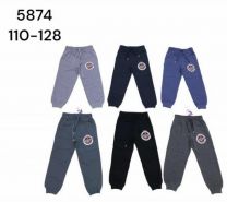 Spodnie dresowe chłopięce (110-128/12szt)