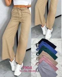 Spodnie kreszowane damskie (XL-4XL/12szt)