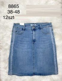 Spódnica jeansy damskie (38-48/12Szt)